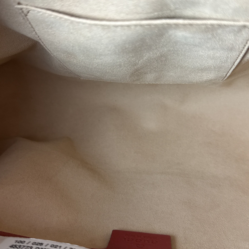 Gucci Red Guccissima Apollo Leather Bag - Picture 7 of 12